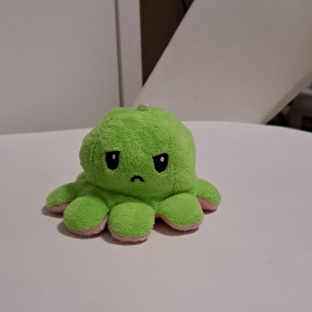 Green Plush Octopus Toy